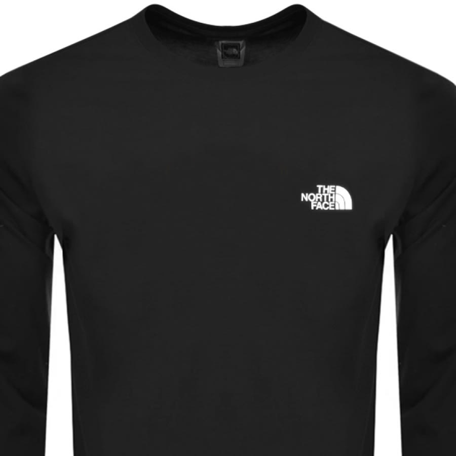 Alternative Image for ProductThe North Face Long Sleeve Redbox T Shirt Black2
